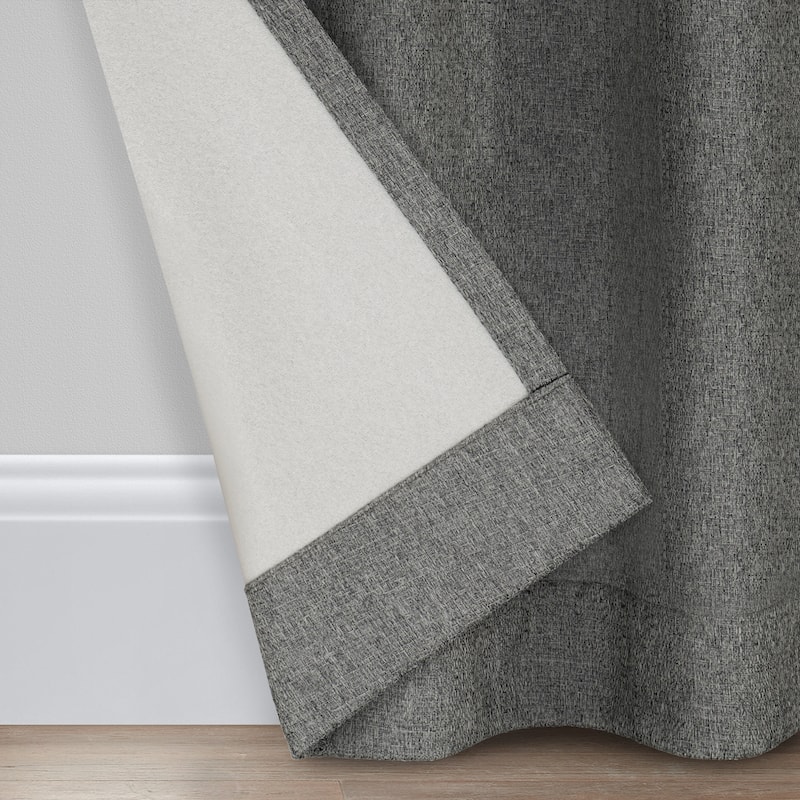 Eclipse Carter Room Darkening Window Curtains, 2 Panels