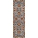 preview thumbnail 100 of 122, Patchway Handmade Classic Floral Wool Area Rug 2'6" x 8' - Slate - Runner