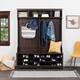 Prepac Hall Tree with Bench and Shoe Storage