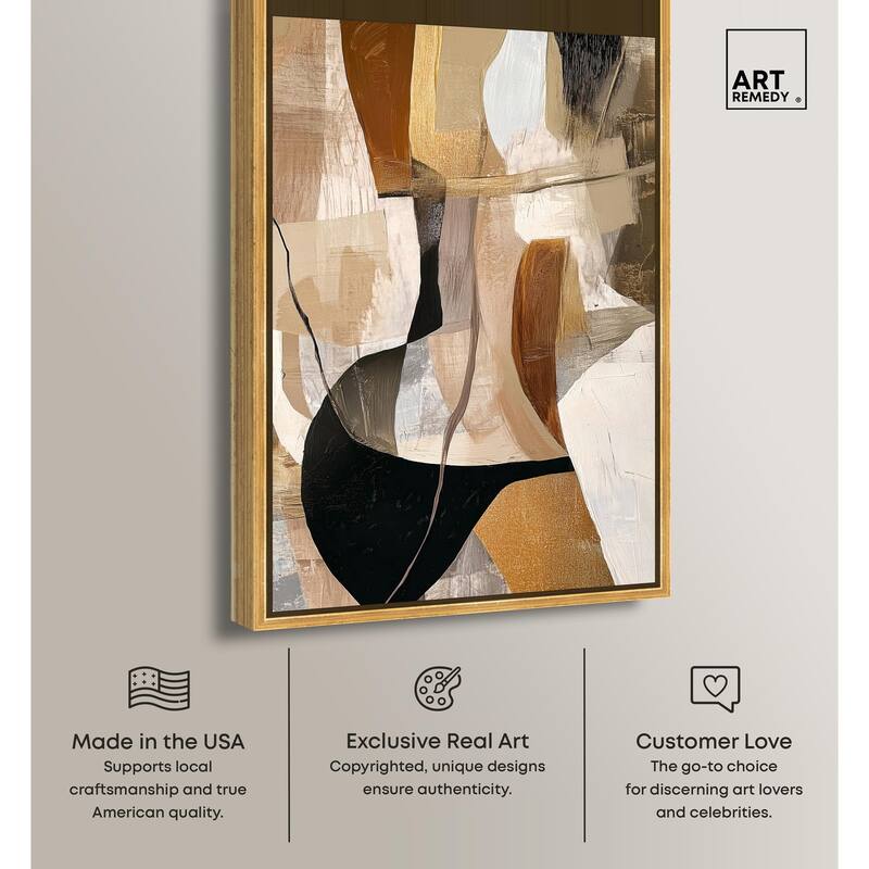 Tactile Depth I Canvas by Art Remedy