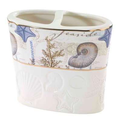 Avanti Linens Antigua Toothbrush Holder - Ivory - Toothbrush Holder