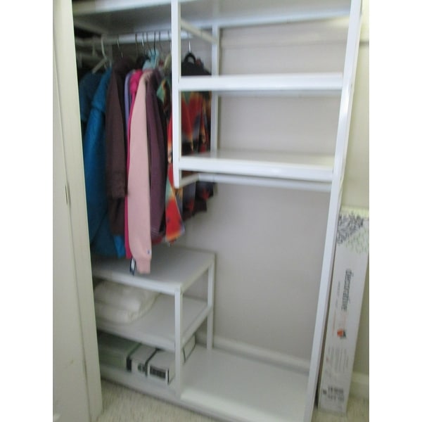 https://ak1.ostkcdn.com/images/products/is/images/direct/774c576646c3b5e2eb7b4dec0f59d9f213e08869/Large-closet-organizer-Double-Hanging-Rod-Clothes-Garment-Racks-with-Storage-Shelves.jpeg
