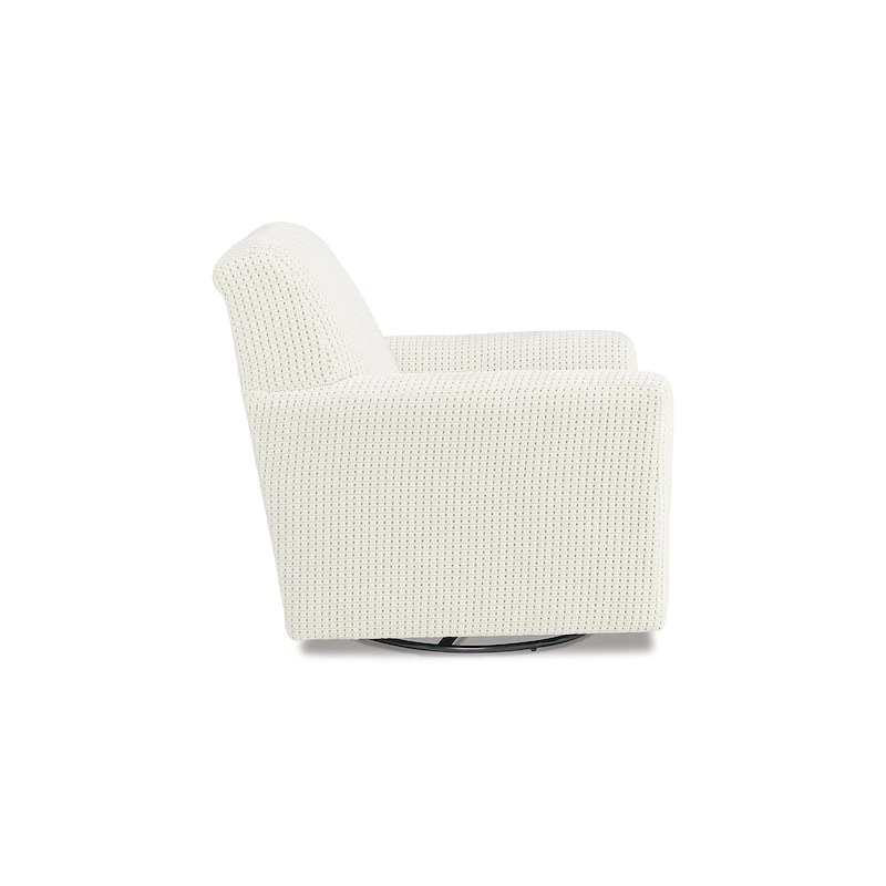 Signature Design by Ashley Herstow Swivel Glider Accent Chair - 35"W x 38"D x 37"H