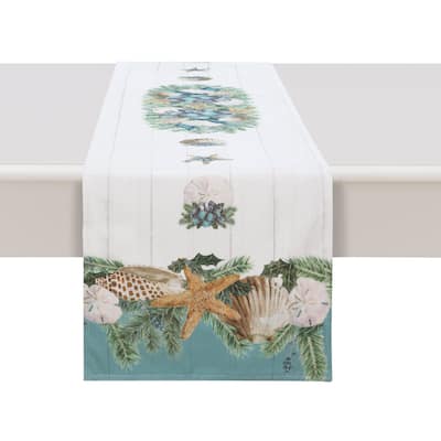Christmas By The Sea Table Runner 72