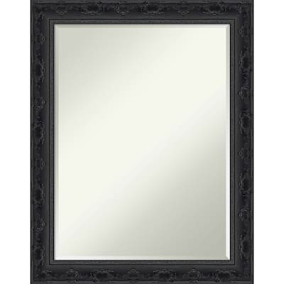 Filigree Half-Inch-Bevel Framed Bathroom Vanity Wall Mirror