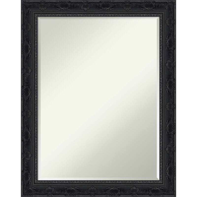Filigree Half-Inch-Bevel Framed Wall Mirror