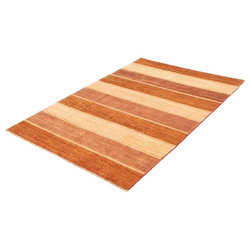 ECARPETGALLERY Hand-knotted Ziegler Ivory Wool Rug - 6'8 x 9'8