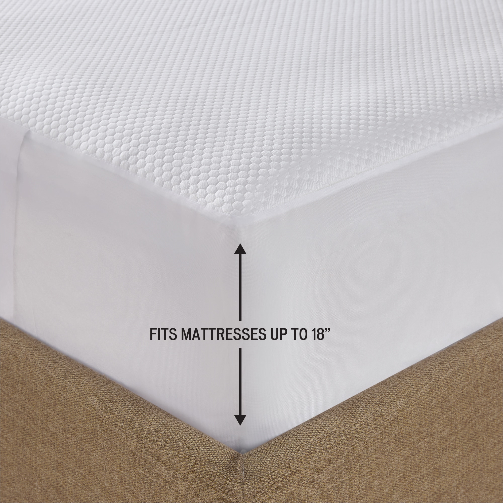 Beautyrest All Season White Heated Mattress Pad Bed Bath