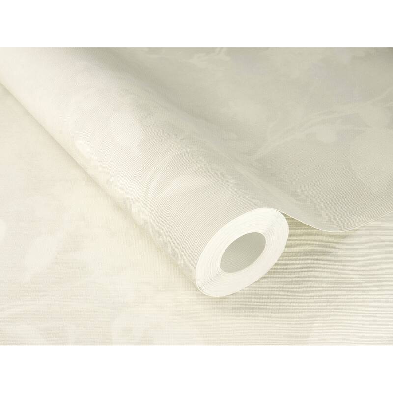 A-Street Prints Izara Light Grey Botanical Wallpaper