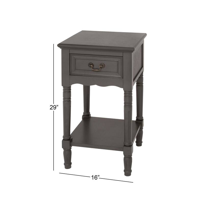 MDF Traditional Accent Table 29 x 16 x 16