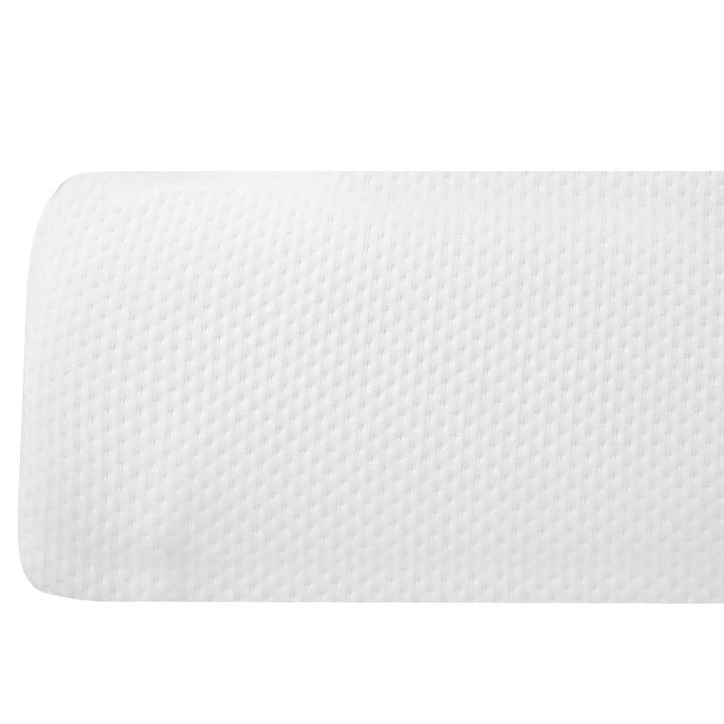 Plush 10" Medium Gel Memory Foam Mattress in a Box with Breathable White Aloe Vera Cover
