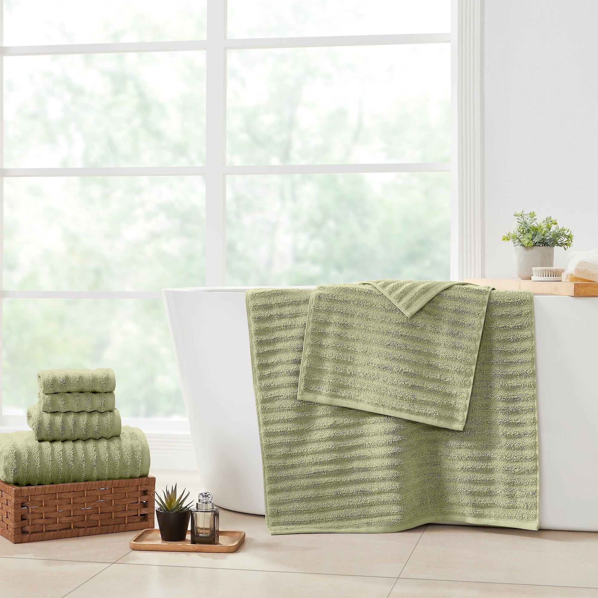 Modern Threads Air Cloud 6-Piece Bath Towel Set - On Sale - Bed Bath &  Beyond - 22177946