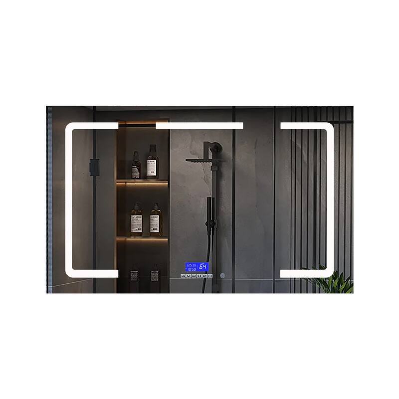 Lesina Surface-Mount LED Mirror Medicine Cabinet with Defogger