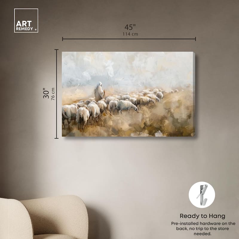 Holy Earth Canvas by Art Remedy, Gallery Wrapped