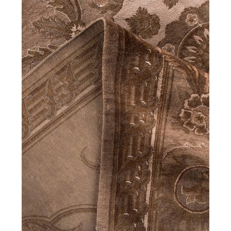 Overdyed One-of-a-Kind Hand-Knotted Area Rug - Beige - 8' 2" x 11' 4"