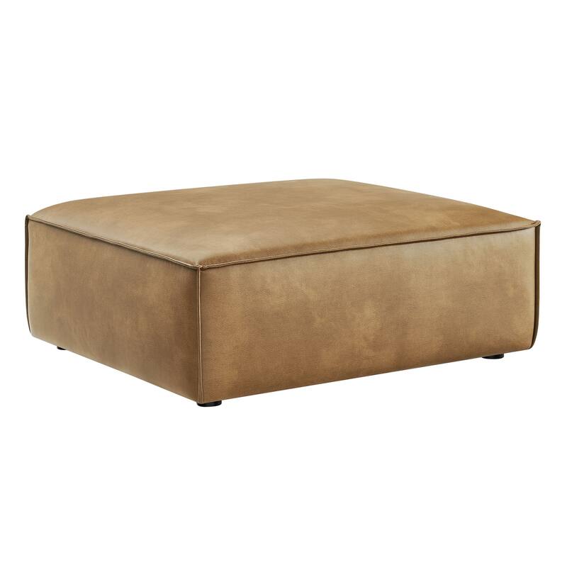 Restore Vegan Leather Modular Ottoman