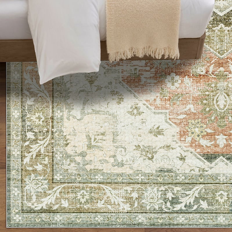 Bohemian Faux Cashmere Rug
