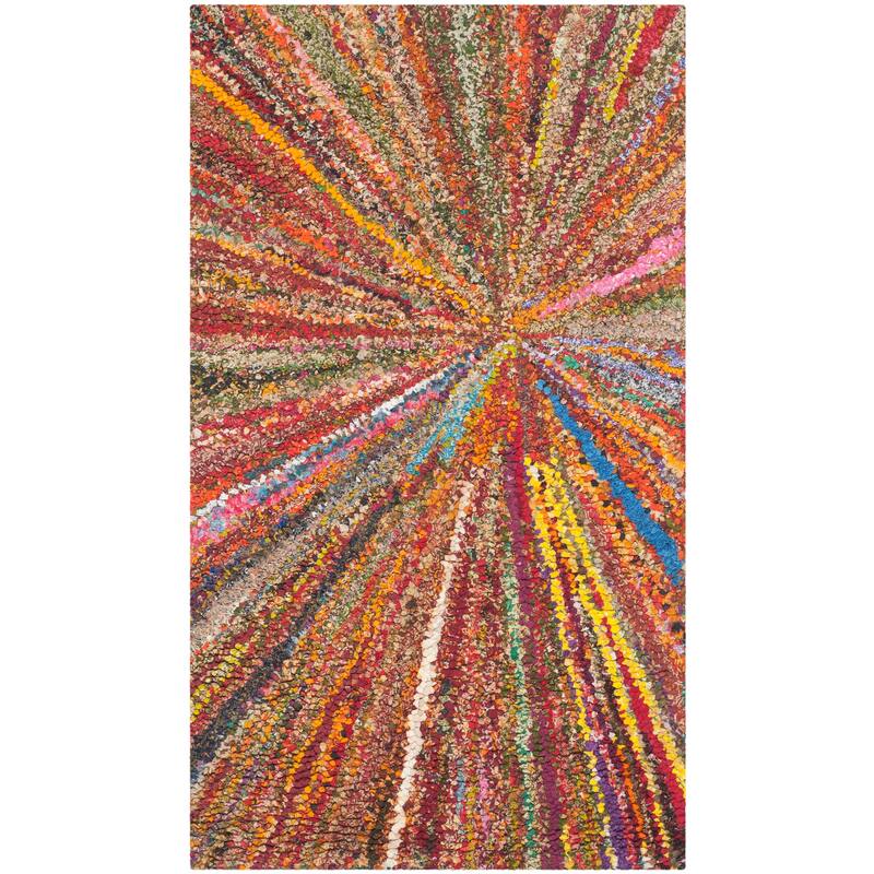 SAFAVIEH Nantucket Neoma Handmade Cotton Area Rug - 2' x 3' - Multi