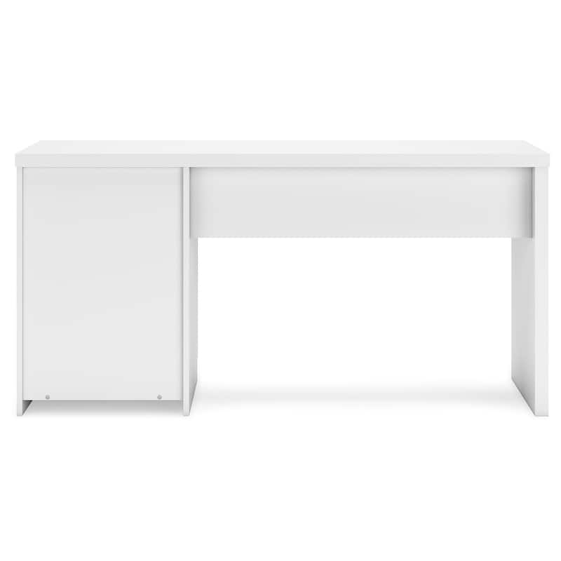 Signature Design by Ashley Onita White 60" Home Office Desk