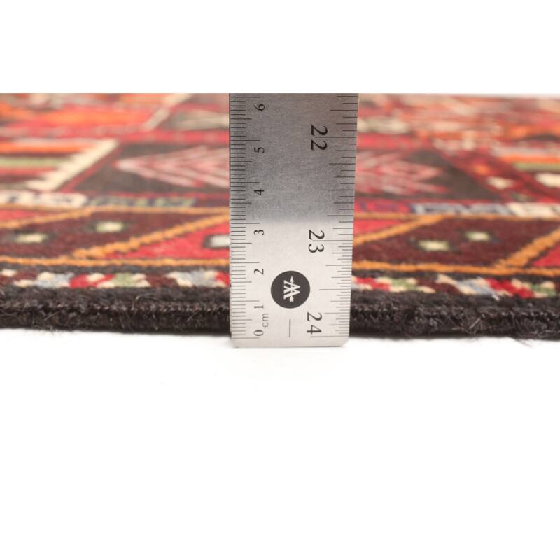 ECARPETGALLERY Hand-knotted Teimani Black Wool Rug - 2'9 x 4'8