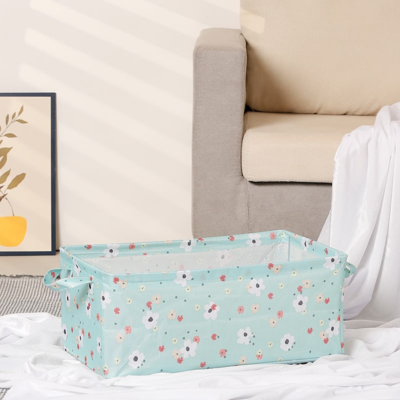 Storage Cube, Fabric Storage Bins with Handles for Shelves Closet, 1 Pack Collapsible Storage Basket for Organizing Clothes