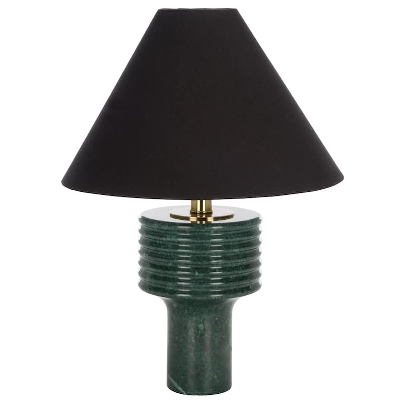 SAFAVIEH Couture Giana,18-inch, Marble Table Lamp - 13"W x 13"D x 18"H