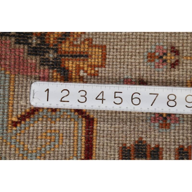 Kazak Indian Runner Rug Handmade Wool Carpet - 2'7"x 9'6"