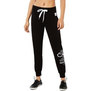 womens black calvin klein joggers