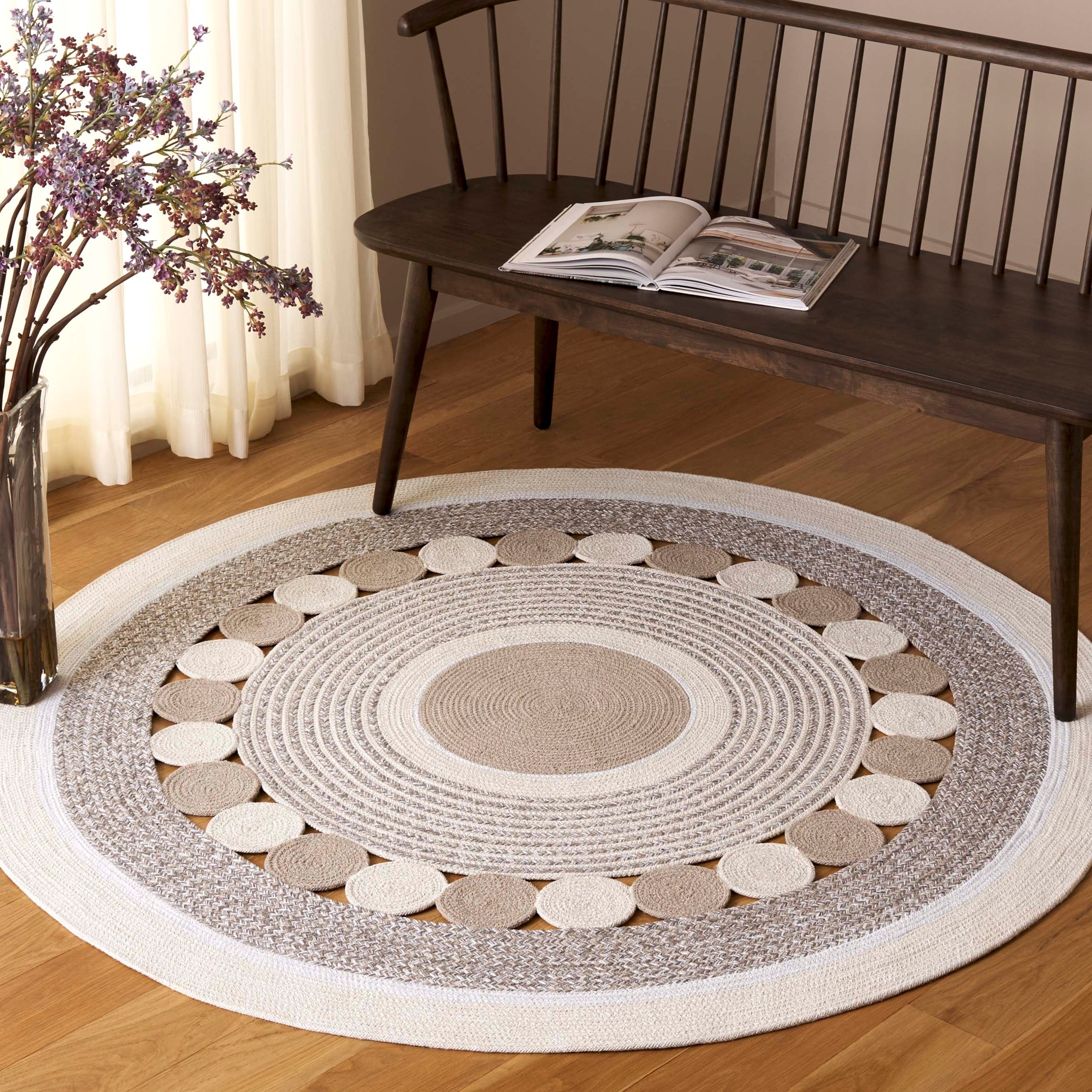 SAFAVIEH Flatweave Braided Gulcihan Nautical & Coastal Cotton Rug