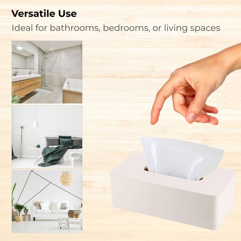 Minimalist Tissue Box Cover - 10.25" L x 5.25" W x 3.25" H