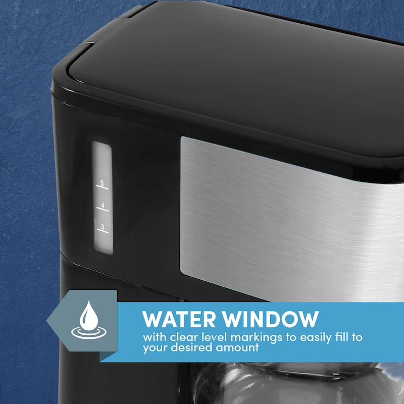 Elite Gourmet 5-cup Coffee Maker