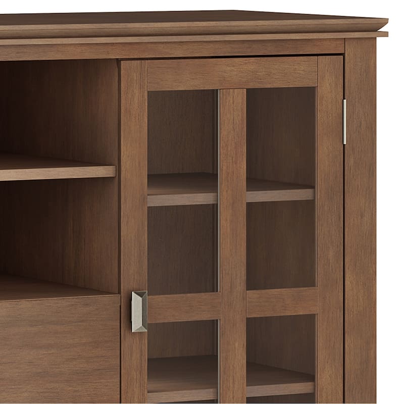 WYNDENHALL Stratford 53-inch Solid Wood TV Media Stand - 53 inch wide