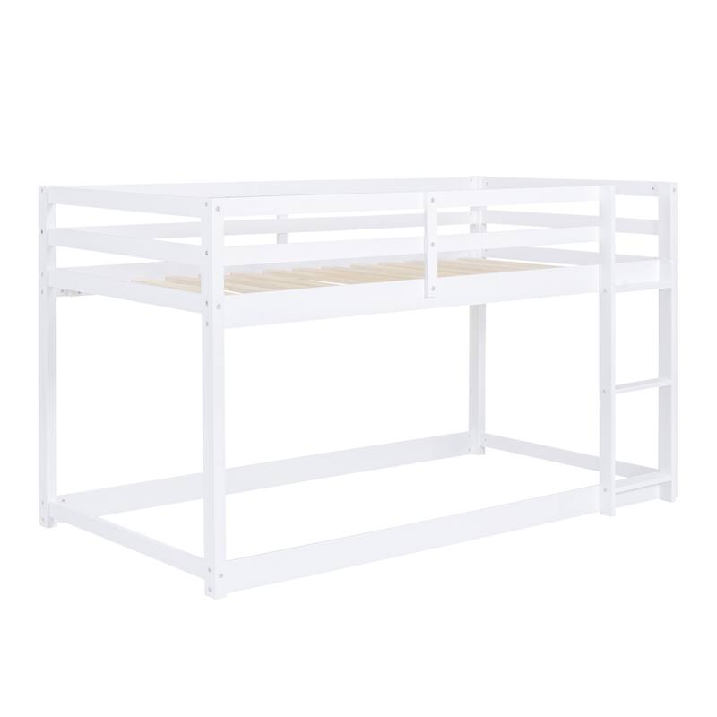 Floor Bunk Bed with Ladder