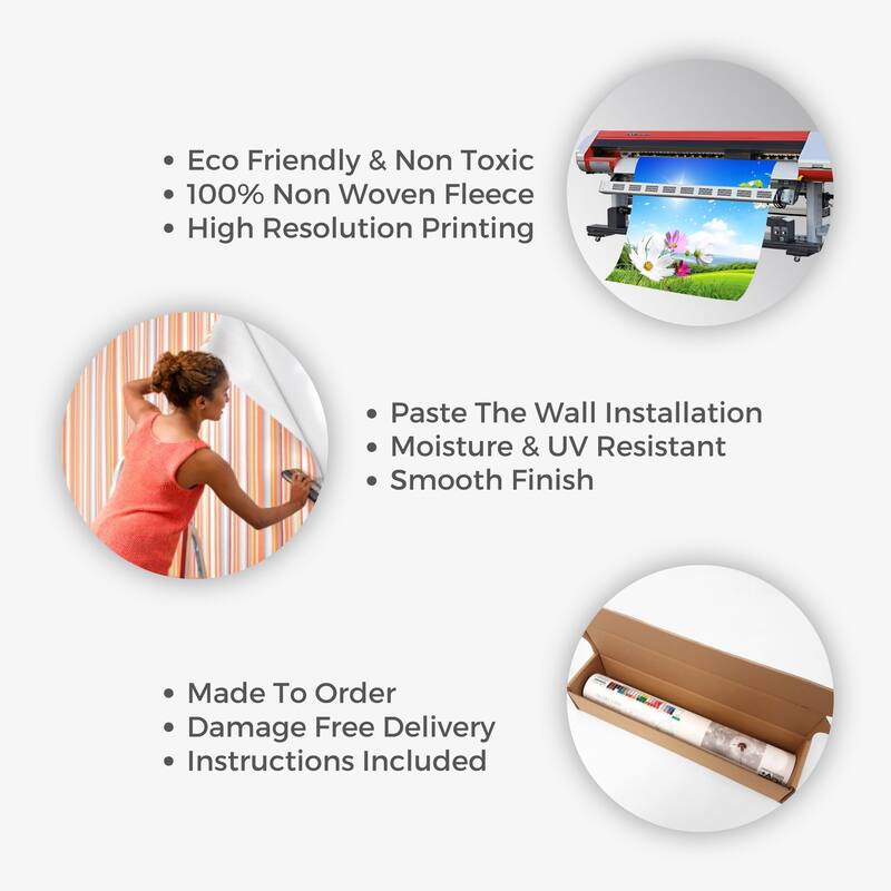 3D Illusion Non-pasted Wallpaper Wall Mural - Into The Light