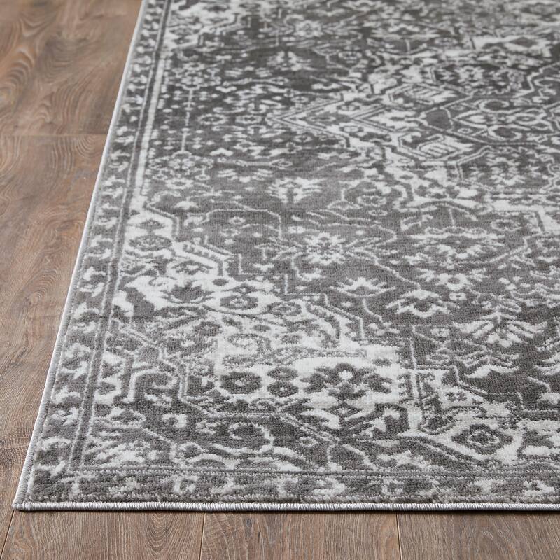 Loomaknoti Rhane Valeina Gray Area Rug