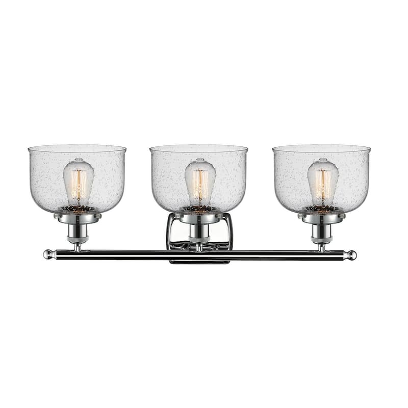 Innovations Lighting Large Bell 3 Light 26" Wide Vanity Light