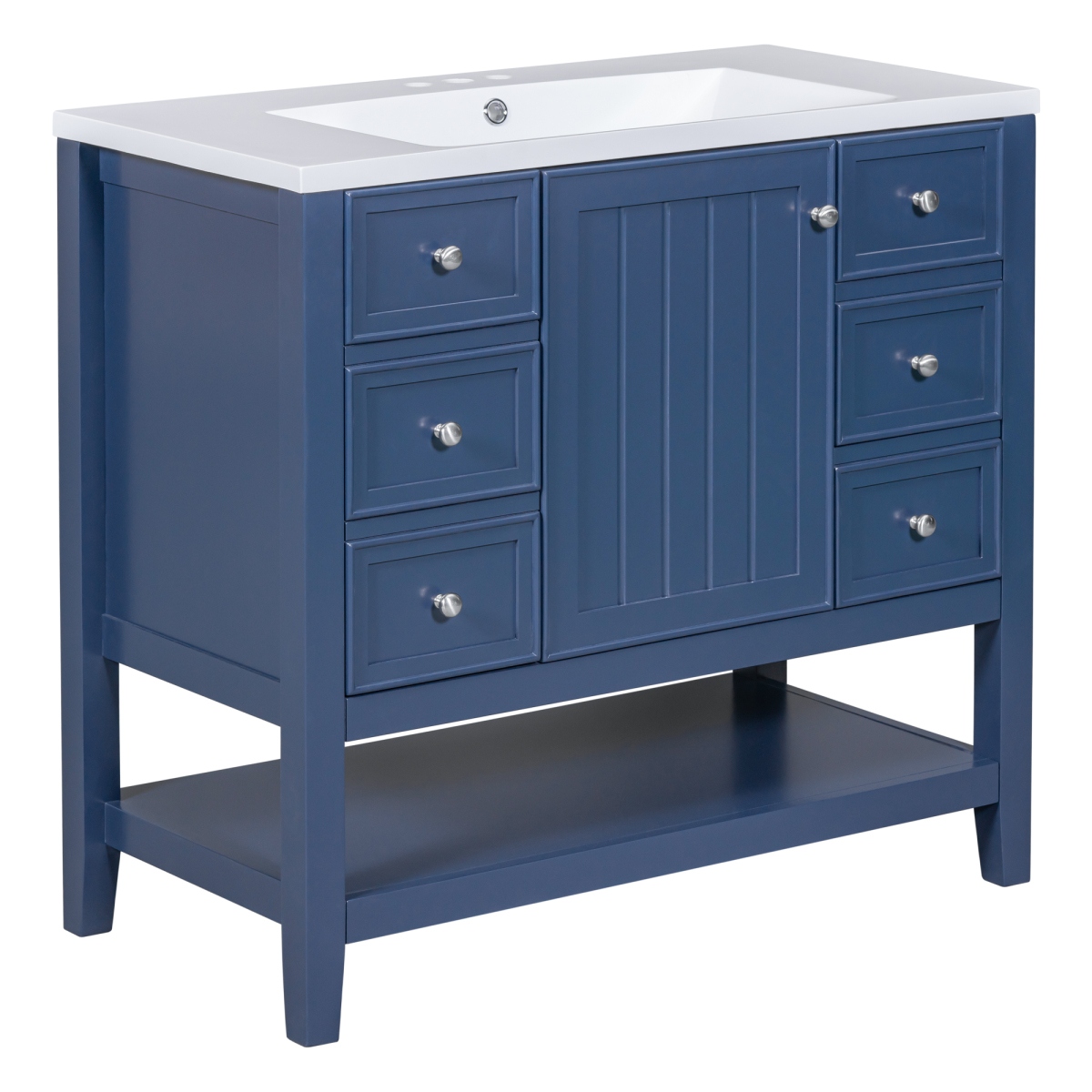 42 inch blue bathroom vanity deals