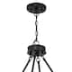 The Gray Barn Highclere 12-light Wagon Wheel Chandelier - 40"x40"x35.93"