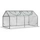 Portable Greenhouse with PVC Cover, Roll-up Zippered Windows - Bed Bath ...