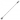 Handy Housewares 10" Twisted Stainless Steel Cocktail Drink Mixing Bar Spoon with Garnish Fork