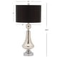 preview thumbnail 3 of 5, SAFAVIEH Lighting 26-inch Mercury Crackle Glass Table Lamp (Set of 2)