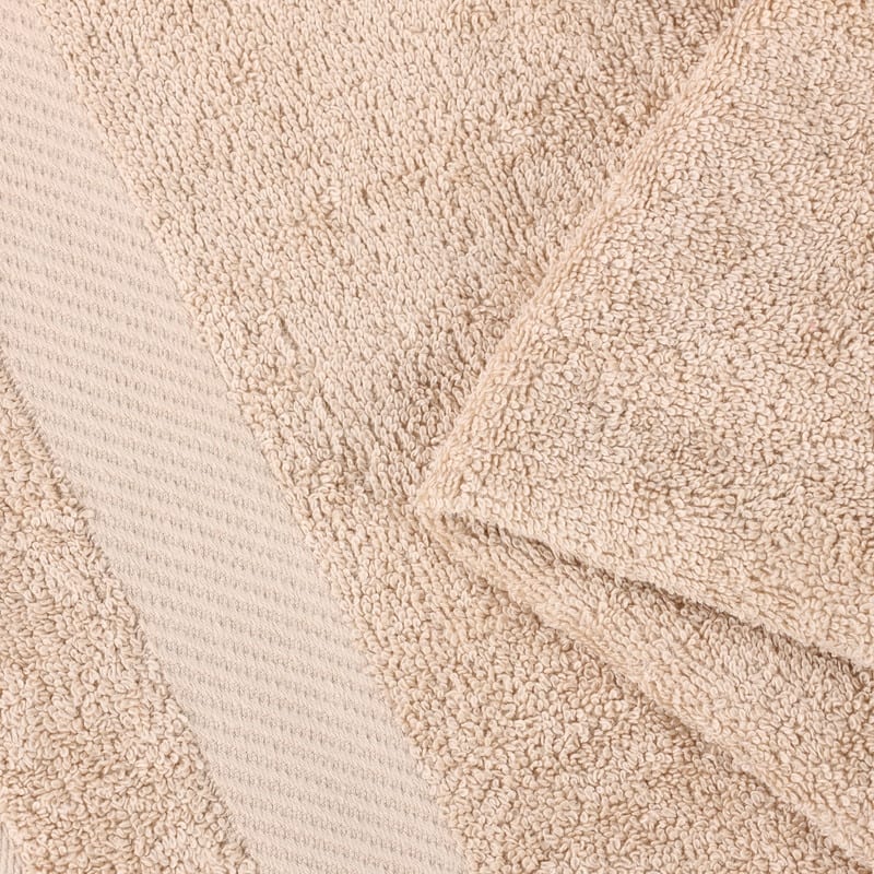 Superior Luxury Solid Highly Absorbent Egyptian Cotton 6 Piece Bath, Face, and Hand Towel Set