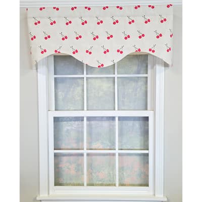 RLF Home Cherry Dance Cornice Valance