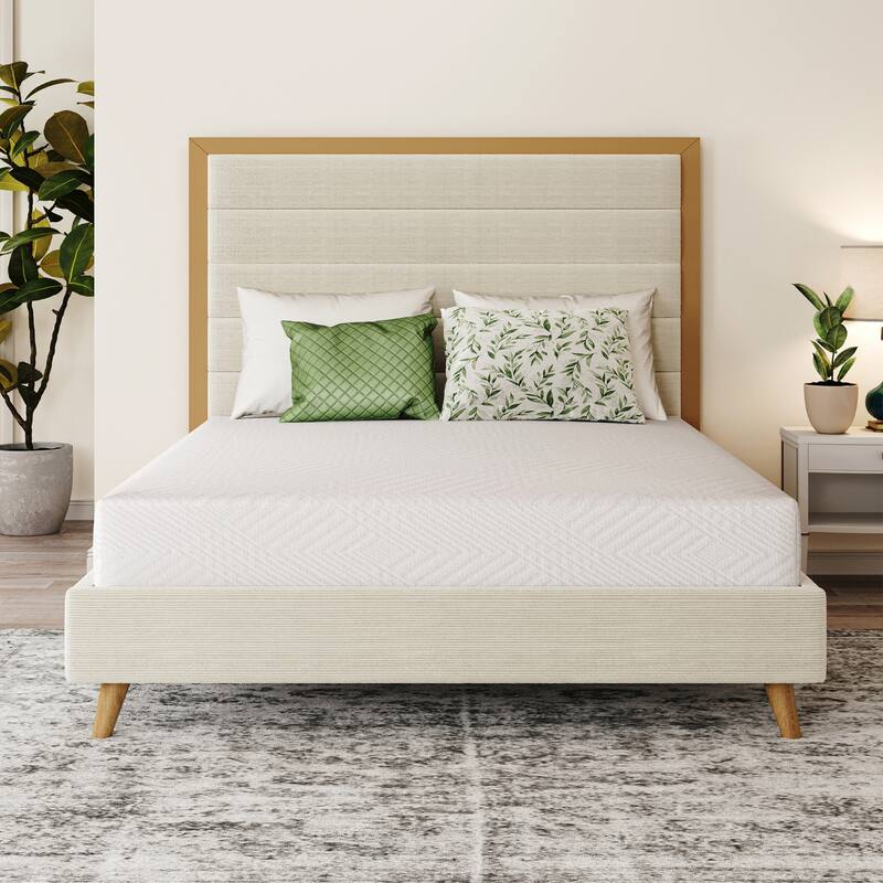6" Gel Memory Foam Mattress Infused with Green Tea - Twin