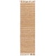 preview thumbnail 46 of 44, SAFAVIEH Handmade Cape Cod Heivi Jute Rug 2'3" x 8' Runner - Gold/Natural