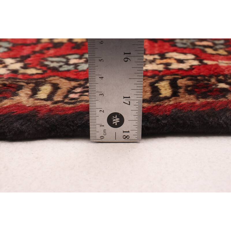 ECARPETGALLERY Hand-knotted Andelz Navy Wool Rug - 5'3 x 10'10