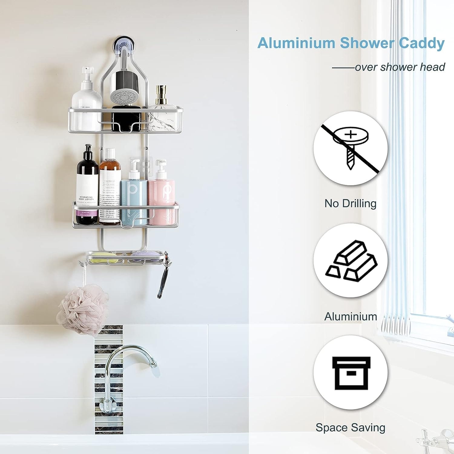 https://ak1.ostkcdn.com/images/products/is/images/direct/7755e33e04bcd245bf3a2f4d403ff9be25280a29/3-Tier-Shower-Racks-with-Hooks-and-Shampoo-Soap-Razor-Holder.jpg