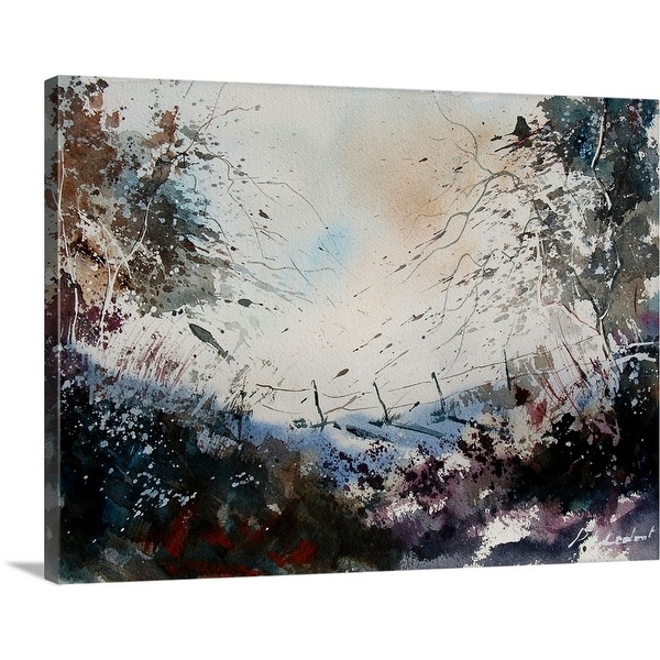 "Watercolor 090707" Canvas Wall Art