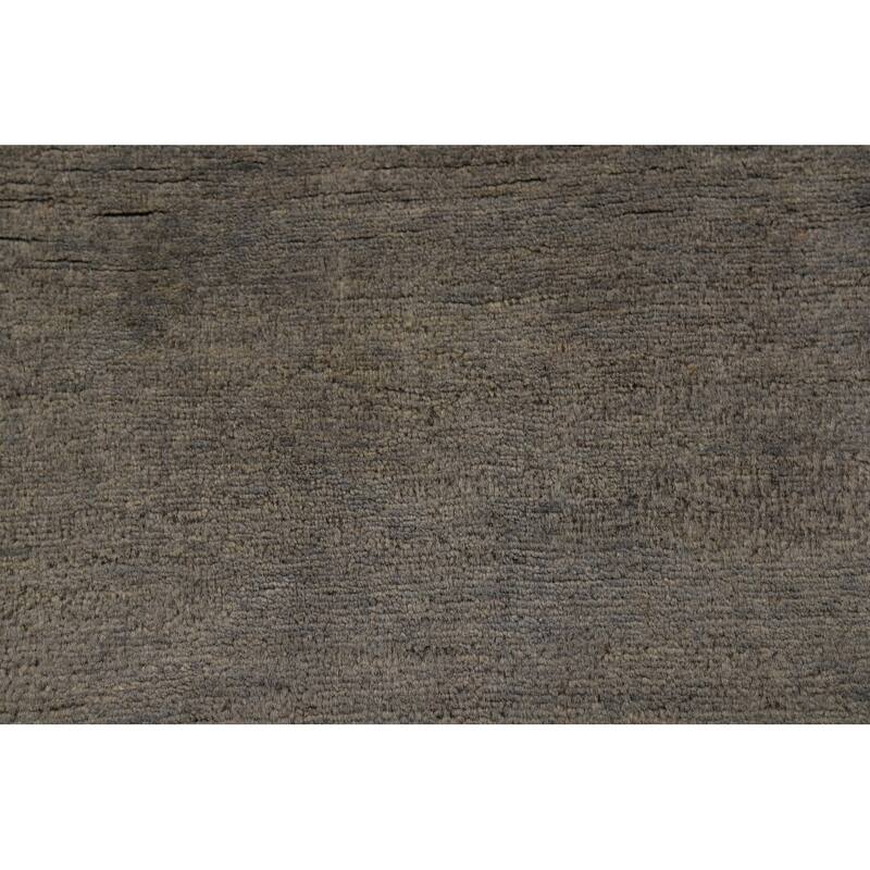 Hand Knotted Oriental 100% Wool Carpet Modern Modern Multi-Colored Gabbeh Area Rug - 4' 11'' X 3' 4''