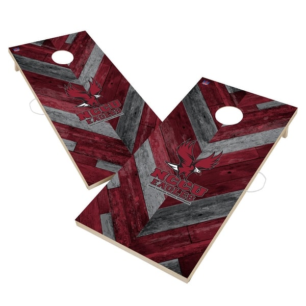 slide 2 of 6, North Carolina Central University Eagles Cornhole Board Set 16 Years and Up